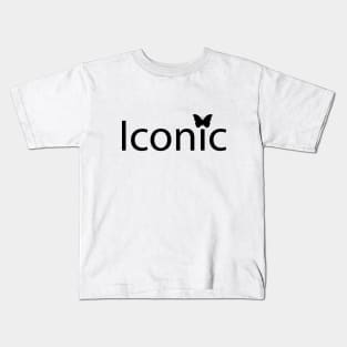 Iconic typography design Kids T-Shirt